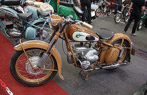 Motorradmesse in Erfurt
