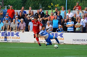 Wacker Nordhausen mit ersten Sieg in einem Heimspiel. 3:0 gegen Meuselwitz im ersten Thüringen-Derby der Saison
