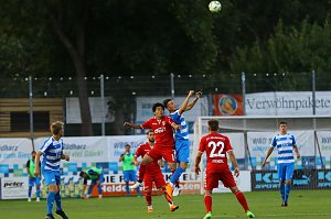 Wacker Nordhausen mit ersten Sieg in einem Heimspiel. 3:0 gegen Meuselwitz im ersten Thüringen-Derby der Saison