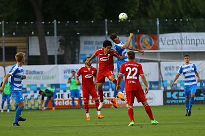 Wacker Nordhausen mit ersten Sieg in einem Heimspiel. 3:0 gegen Meuselwitz im ersten Thüringen-Derby der Saison