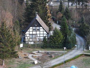 Wenig Wasser in der Talsperre