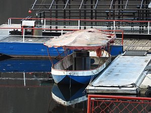 Wenig Wasser in der Talsperre