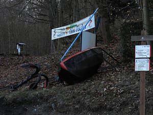 Wenig Wasser in der Talsperre