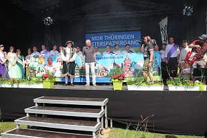 Gro&szlig;artiger MDR Osterspaziergang in Bad Frankenhausen
