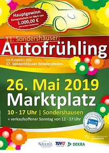 17. Sondersh&auml;user Residenzfest und 11. Sondersh&auml;user Autofr&uuml;hling