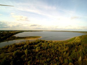 Peter Blei am Muldestausee