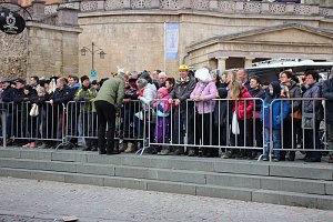 Rosenmontag auf dem Markt Sondershausen
