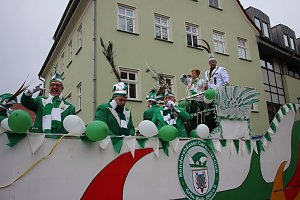 Rosenmontag auf dem Markt Sondershausen