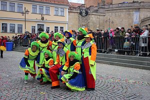 Rosenmontag auf dem Markt Sondershausen