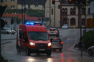 Dauereinsatz bei str&ouml;mendem Regen