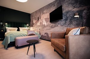 Die Zimmer des Romantik Hotel FreiWerk: Harmonisches Farbkonzept