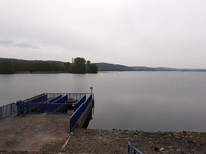 Algen an der Talsperre Kelbra