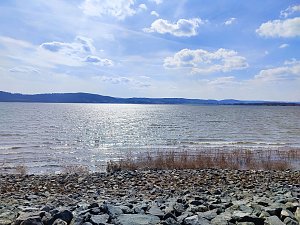 Peter Blei unterwegs am Stausee Kelbra