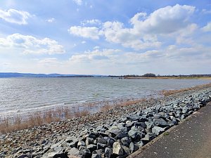 Peter Blei unterwegs am Stausee Kelbra