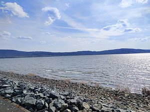 Peter Blei unterwegs am Stausee Kelbra