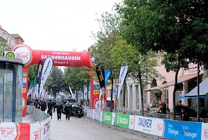 Start zur zweiten Etappe der Deutschland Tour