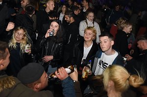 Ersti Party in der Hochschule