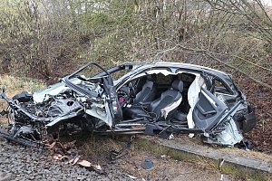 Unfall am Bahnübergang