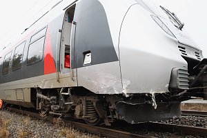 Unfall am Bahnübergang