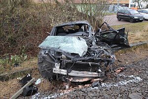 Unfall am Bahnübergang