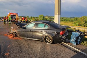 Unfall nach Verfolgungsjagd