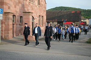 Maibaum gesetzt