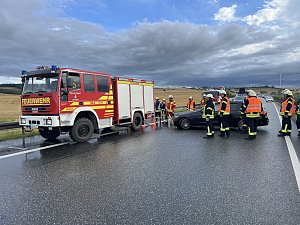Unfall heute Abend auf der A 38