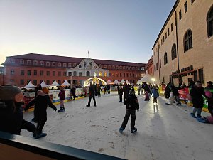 Peter unterwegs auf der Schlossweihnacht in Sondershausen