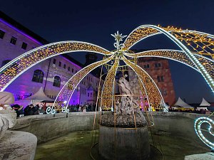 Peter unterwegs auf der Schlossweihnacht in Sondershausen