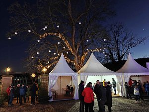 Peter unterwegs auf der Schlossweihnacht in Sondershausen