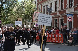 Internationale Bergparade in Sangerhausen 