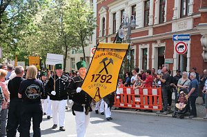 Internationale Bergparade in Sangerhausen 