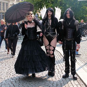 Peter Blei beim "WGT" in Leipzig
