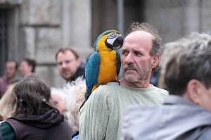 Peter Blei beim "WGT" in Leipzig