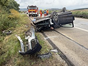 Unfall auf der Autobahn