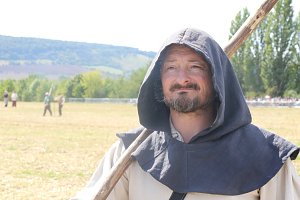 Nachstellung der Bauernschlacht bei Bad Frankenhausen