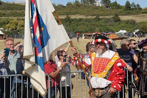 Nachstellung der Bauernschlacht bei Bad Frankenhausen