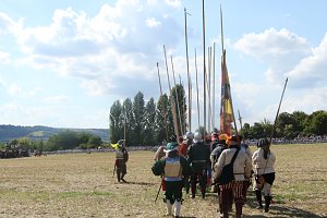 Nachstellung der Bauernschlacht bei Bad Frankenhausen