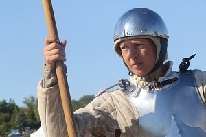 Nachstellung der Bauernschlacht bei Bad Frankenhausen