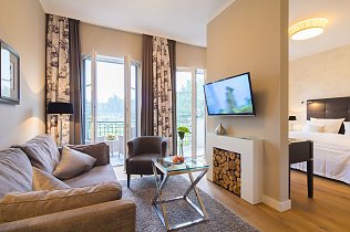 Bild: Juniorsuite im Hotel.
