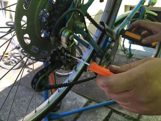 Bild: Nach wie vor unverzichtbar bei der Reparatur eines Fahrrades: der Schraubenschl&uuml;ssel.