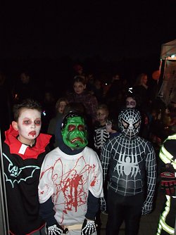 Gruseliges bei der FFw Helfta (Foto: FFw Helfta/Staub)