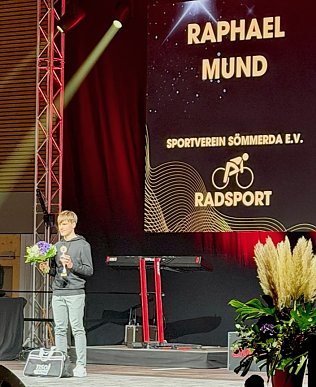 Bild: Raphael Mund ist Nachwuchssportler des Jahres 2024/25