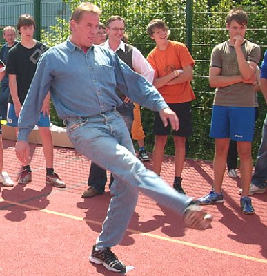 Torwartlegende Wolfgang Harnack (Foto: Karl-Heinz Herrmann)