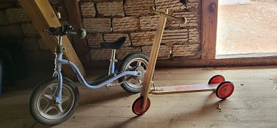 Roller und  Laufrad (Foto: )