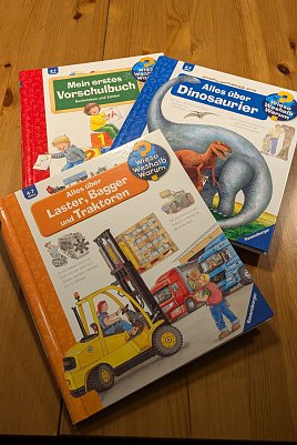 3 B&uuml;cher Wieso Weshalb Warum? (Foto: )