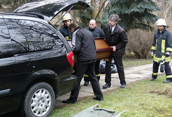 Toter in Greußen (Foto: kn) Toter in Greußen (Foto: kn)