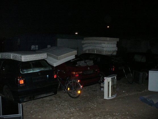 Abfall statt Autos (Foto: Zoll)