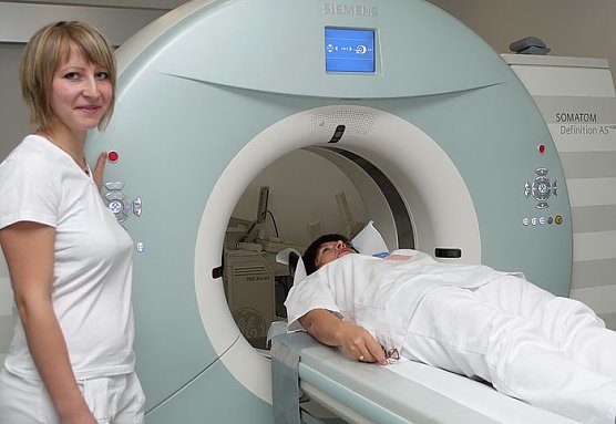 Neuer CT am mS&uuml;dharz-Krankenhaus (Foto: SHK)