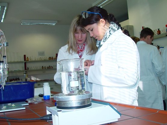 Schnuppern in der Praxis (Foto: FHN) Schnuppern in der Praxis (Foto: FHN)